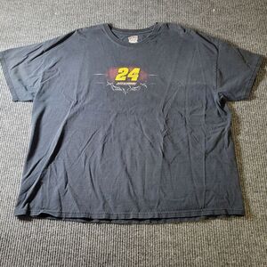 Chase Authentic NASCAR Jeff Gordon 24 Double Sided TShirt 2XL‎ XXL Dupont